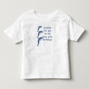 GEBURTSTAG IN EINEM SCHALTJAHR: VOR FREUDE AUSSER  KLEINKIND T-SHIRT