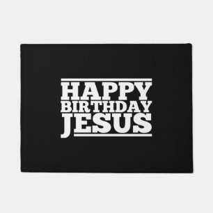 Geburtstag Jesus Weihnachten Fußmatte