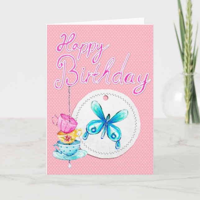 Geburtstag Karte (Vorderseite)