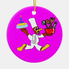 Geburtstag Keramik Ornament