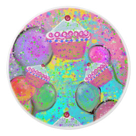 GEBURTSTAG KERAMIKKNAUF