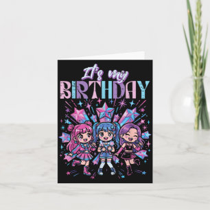 Geburtstag Kpop Mädchen Süße koreanische Musik Bda Karte