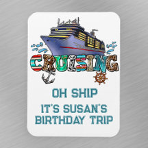 Geburtstag Kreuzfahrt Personalisiert Oh Schiff
