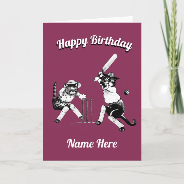 Geburtstag kriechend karte (Vorderseite)