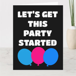 GEBURTSTAG LASSE, DIESES PARTY ZU ERHALTEN KARTE