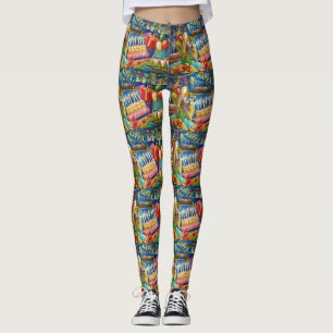 Geburtstag Leggings