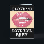 GEBURTSTAG LIPS LIEBE SIE ROMANTISCH FÜR HUSBAND I KARTE<br><div class="desc">LIEBE ZUR LIEBE IHNEN BABY BIRTHDAY CARD</div>