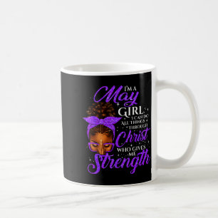 Geburtstag Mädchen Schwarz Frauen Afro Christlich Kaffeetasse