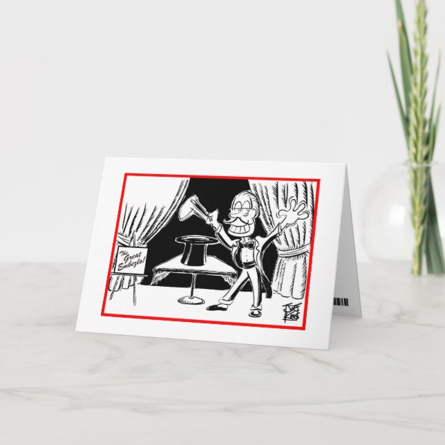 GEBURTSTAG: "MAGIE " KARTE (Vorderseite)