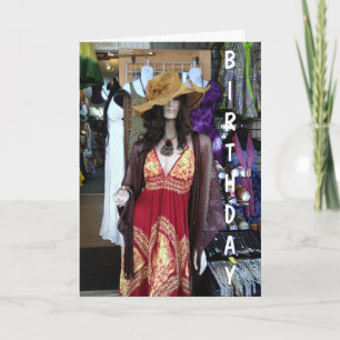 GEBURTSTAG - MEINE SCHNELLE UND SCHÖNE LADY KARTE