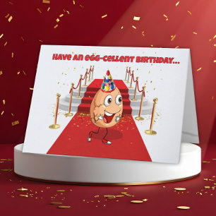Geburtstag mit einem Ei-Zellent Karte