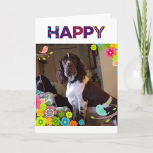 GEBURTSTAG MIT EINEM **ÜBERRASCHENDEN INNEN FÜR SI KARTE