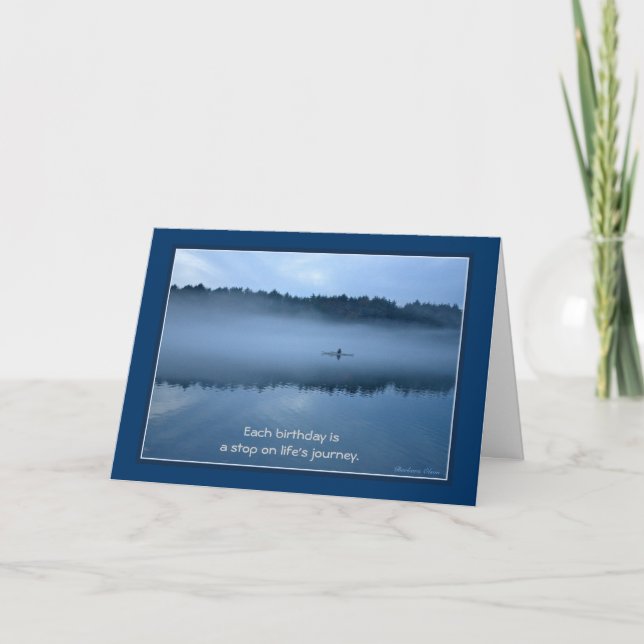 Geburtstag mit Entdeckungskarte: Karte (Vorderseite)