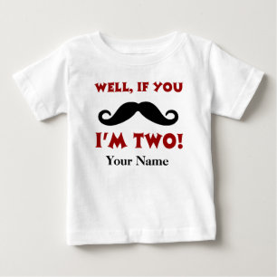 Geburtstag Mustache T - Shirt