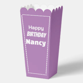Geburtstag Nancy editierbar Geschenkschachtel