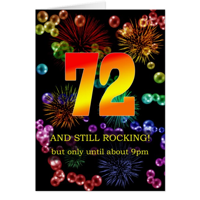 Geburtstag noch rocken (Vorne)