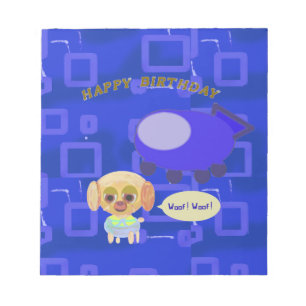 Geburtstag Notizblock