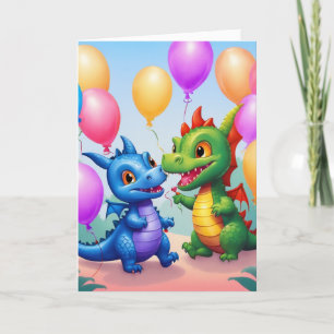 Geburtstag / oder andere Party - geklappte Grußkar Karte