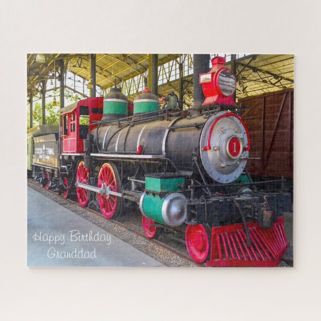 Geburtstag Opa. Puzzle (Horizontal)