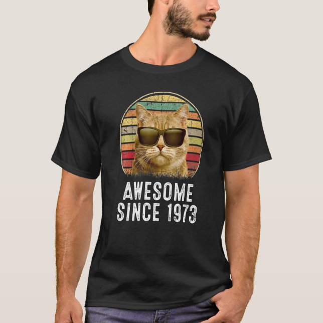 Geburtstag, Phantastisch seit 1973 T-Shirt (Vorderseite)