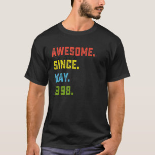 Geburtstag Phantastisch seit Mai 1998 24 Jahre T-Shirt