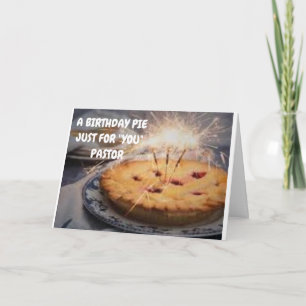 **GEBURTSTAG PIE** NUR FÜR *PASTER* CARD KARTE
