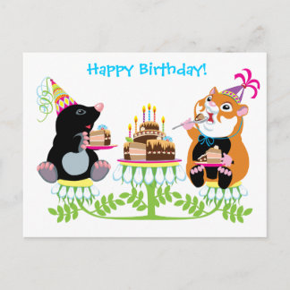 Geburtstag Postkarte