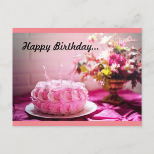 Geburtstag postkarte