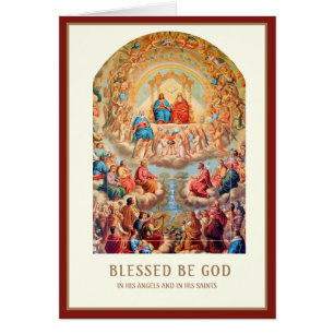 Geburtstag religiös Allerheiligen im Himmel 