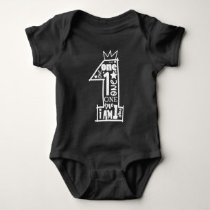 Geburtstag - Ringer-T-Shirt Baby Strampler