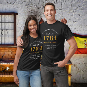 Geburtstag Schwarzes Gold jedes Jahr T-Shirt