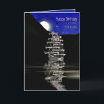 Geburtstag, Schwiegersohn, Schiff mit Segeln, Karte<br><div class="desc">Ideale Karte für irgendeinen Mann in Ihrem Leben. Sehen Sie ähnlich oder das gleiche Bild verfügbar in vielen Kategorien,  im Sohn,  im Vater,  im Bruder,  in etc. für den Vatertag und/oder in den Geburtstagen.</div>