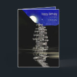 Geburtstag, Schwiegersohn, Schiff mit Segeln, Karte<br><div class="desc">Ideale Karte für irgendeinen Mann in Ihrem Leben. Sehen Sie ähnlich oder das gleiche Bild verfügbar in vielen Kategorien,  im Sohn,  im Vater,  im Bruder,  in etc. für den Vatertag und/oder in den Geburtstagen.</div>