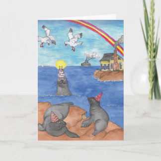 GEBURTSTAG - Siegel Karte