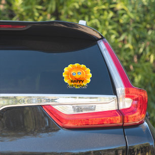 GEBURTSTAG: Sonnenschein-Geburtstagsaufkleber Aufkleber
