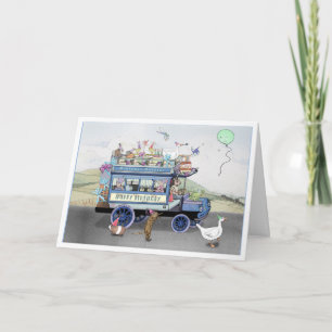 Geburtstag Special Omnibus Card Karte