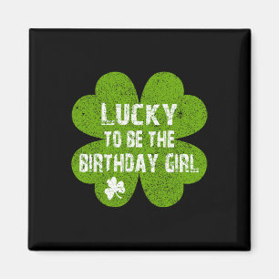 Geburtstag St. Patrick's Day Glücklich zum Geburts Magnet