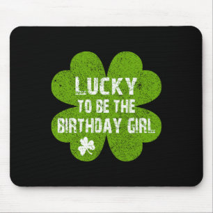 Geburtstag St. Patrick's Day Glücklich zum Geburts Mousepad