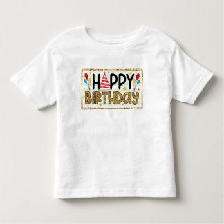 Geburtstag T-Shrs : Geburtstagsdesign Kleinkind T-shirt
