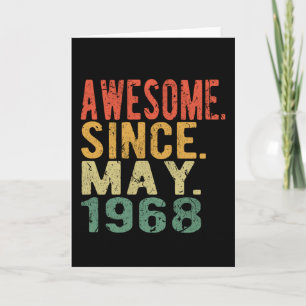 Geburtstag Toll seit Mai Geboren 1968 Karte