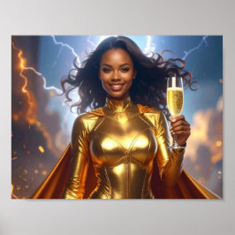 Geburtstag und Jahrestag Superheran Herzlichen Glü Poster