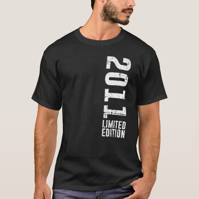 Geburtstag und Vintag 2011 T-Shirt (Vorderseite)