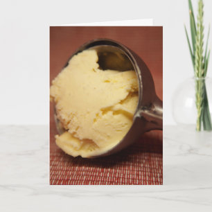 GEBURTSTAG VANILLA ICE CREAM GREETCARD KARTE