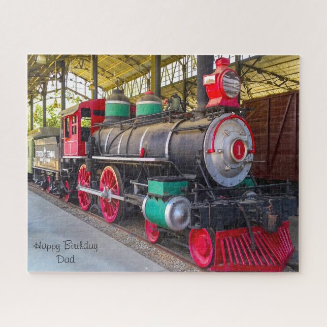 Geburtstag Vater. Puzzle (Horizontal)