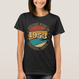 Geburtstag Vintag 1953 Geburtstag T-Shirt