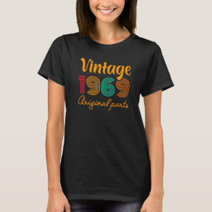 Geburtstag Vintag 1969 Geburtstag 1969 Orig T-Shirt