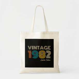 Geburtstag Vintag 1982 Limited Edition Tragetasche