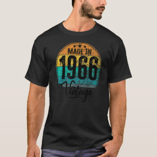 Geburtstag Vintag Geburtstag Jahr 1966 Geburtstag T-Shirt