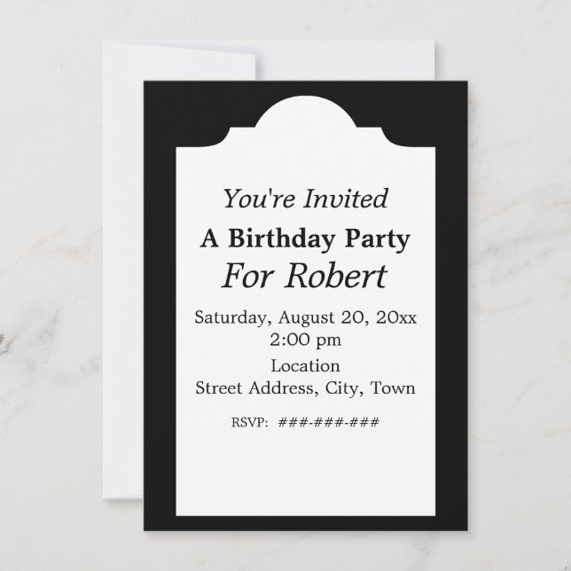 Geburtstag Vintag Winter Street Szene antikes Auto Einladung (Vorderseite)