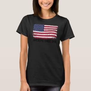 Geburtstag Vintage US-Flagge Phantastisch seit 194 T-Shirt
